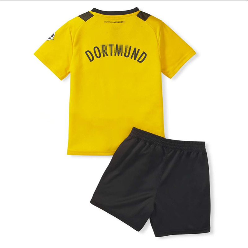 Camiseta Borussia Dortmund Home 2022/2023 Niño Kit